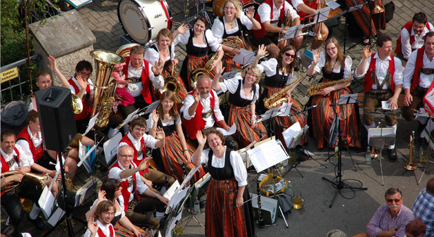 Winkendes Orchester